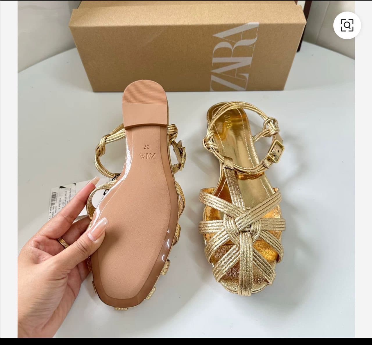 Sandalias Zara