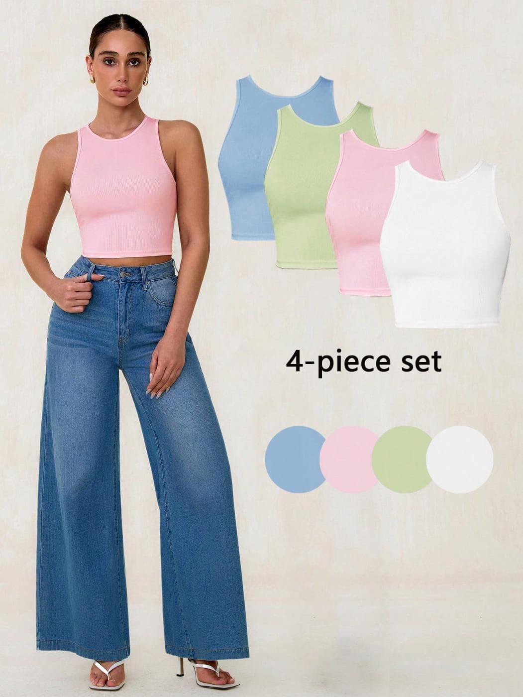 Top de tirantes disponible en talla XS