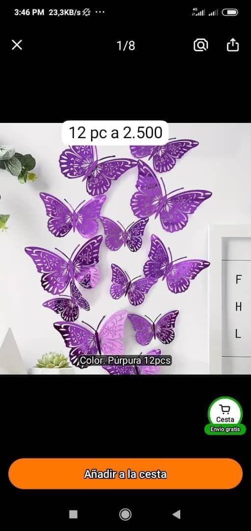 MARIPOSAS DECORATIVAS