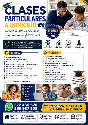 Clases particulares a domicilio
