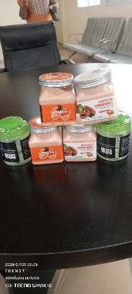 Exfoliante para brillar, quitar manchas, sacar granos, suavidad a la piel