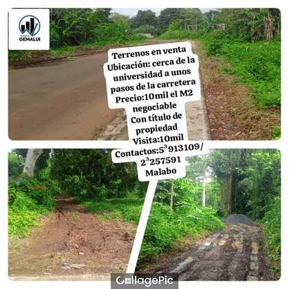 Terrenos cerca de la nueva universidad de Basupu