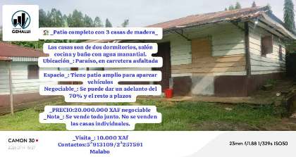 Viviendas de material semipermanente