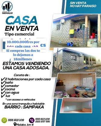 Vivienda adosadas.