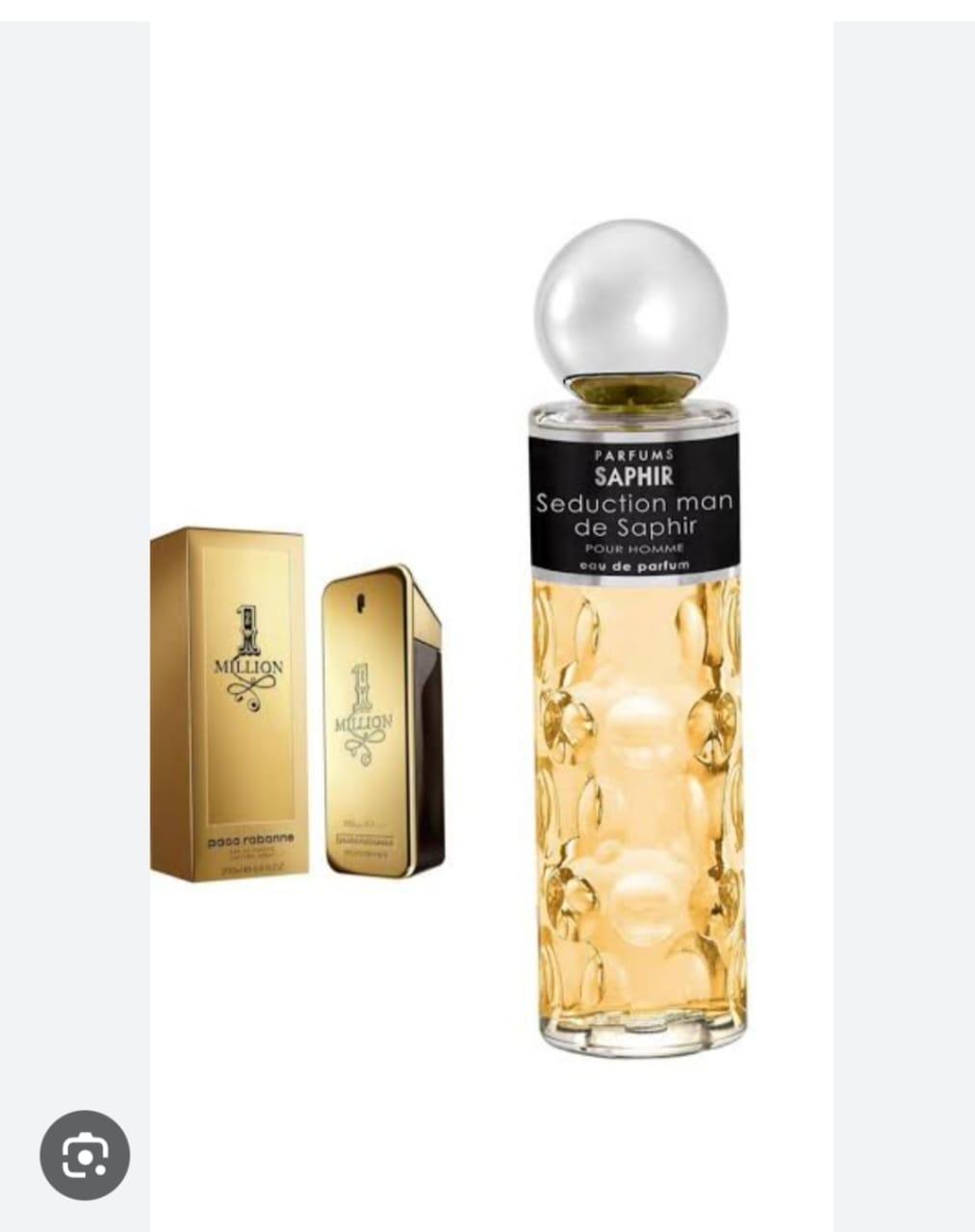 Perfumes Saphir hombres 30ml — imagen 2