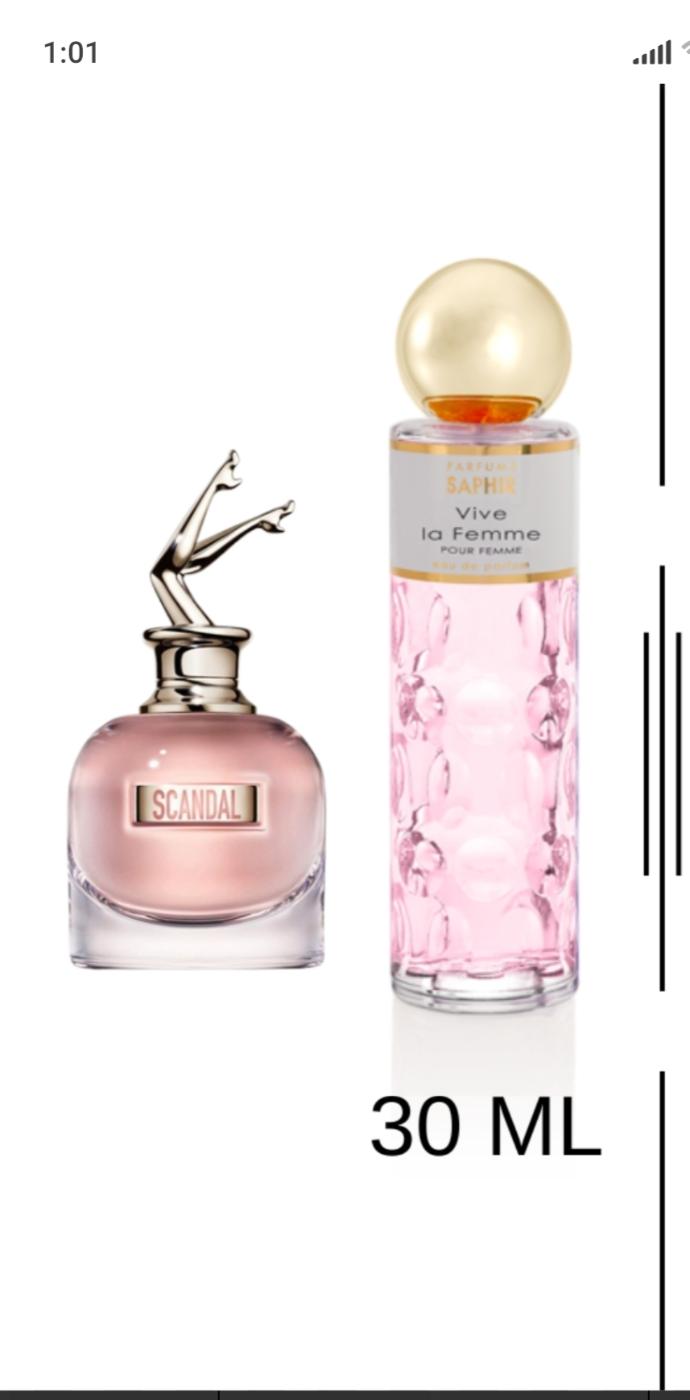 Perfumes Saphir 30ml — imagen 2