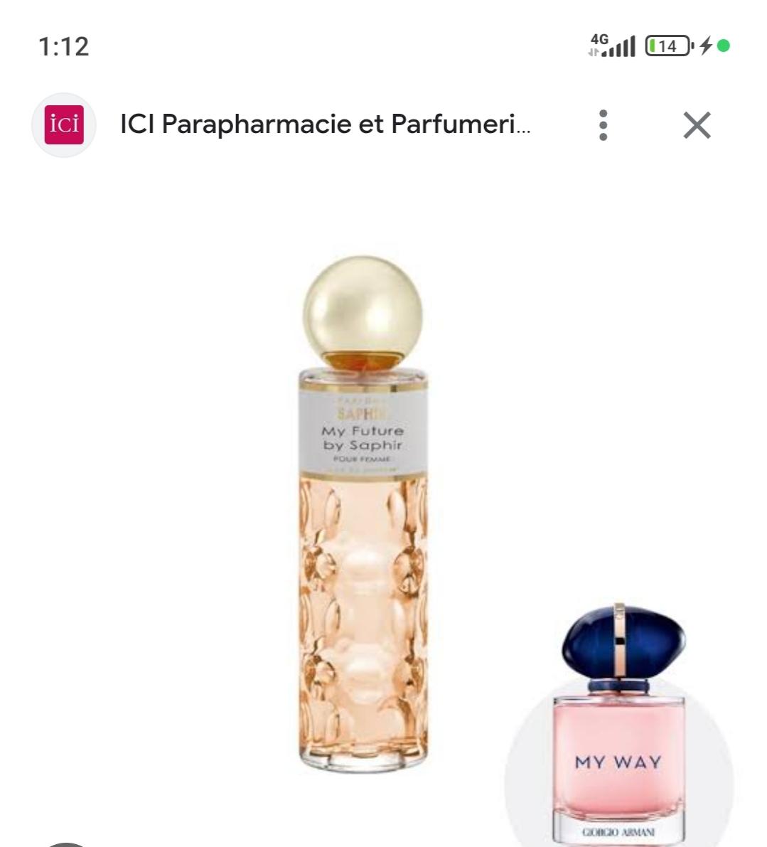 Perfumes Saphir 30ml — imagen 6
