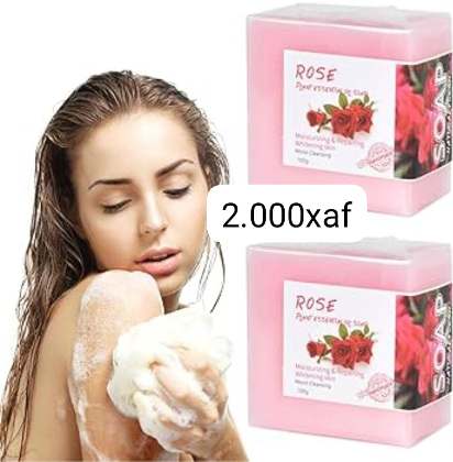 Jabon de rosa