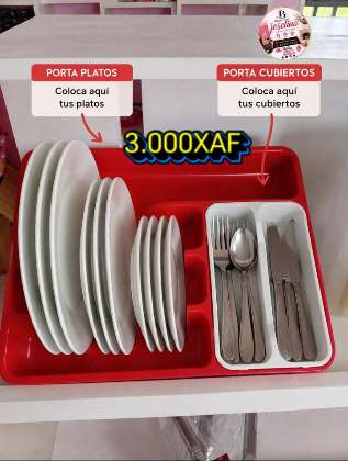 Colocado utensilios de cocina