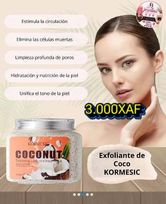 Exfoliante de coco