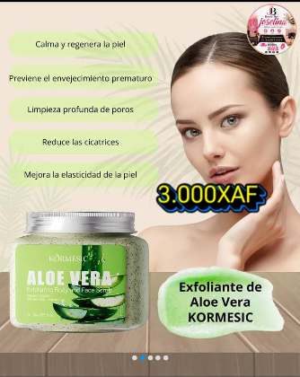 Exfoliante de Aloe Vera