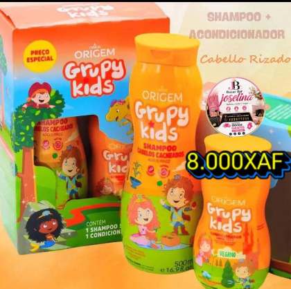 Champú y acondicionador para pelo afro