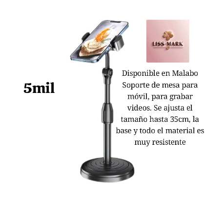 Soporte de teléfono giratorio
