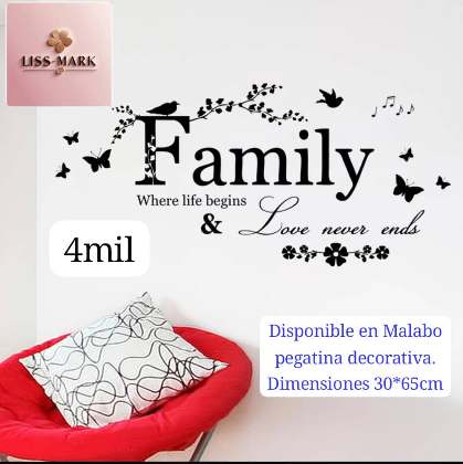 Pegatina decorativa para hogar